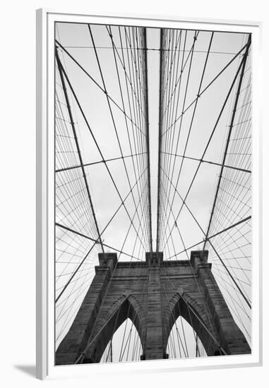 Brooklyn Bridge, New York City-Paul Souders-Framed Premium Photographic Print