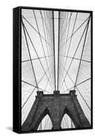 Brooklyn Bridge, New York City-Paul Souders-Framed Stretched Canvas