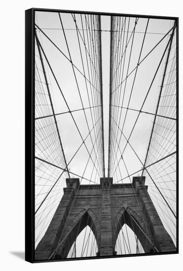 Brooklyn Bridge, New York City-Paul Souders-Framed Stretched Canvas
