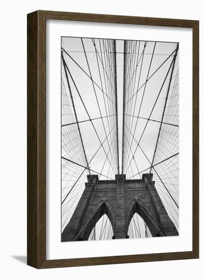 Brooklyn Bridge, New York City-Paul Souders-Framed Photographic Print