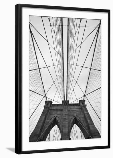 Brooklyn Bridge, New York City-Paul Souders-Framed Photographic Print