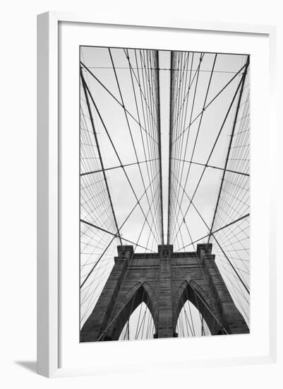 Brooklyn Bridge, New York City-Paul Souders-Framed Photographic Print