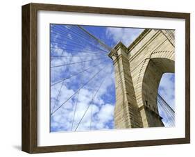 Brooklyn Bridge, New York City-robert cicchetti-Framed Photographic Print