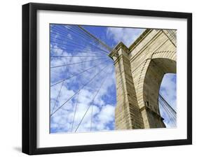 Brooklyn Bridge, New York City-robert cicchetti-Framed Photographic Print