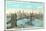 Brooklyn Bridge, New York City-null-Mounted Art Print