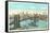 Brooklyn Bridge, New York City-null-Framed Stretched Canvas