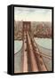 Brooklyn Bridge, New York City-null-Framed Stretched Canvas