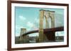 Brooklyn Bridge, New York City-null-Framed Art Print