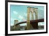 Brooklyn Bridge, New York City-null-Framed Art Print