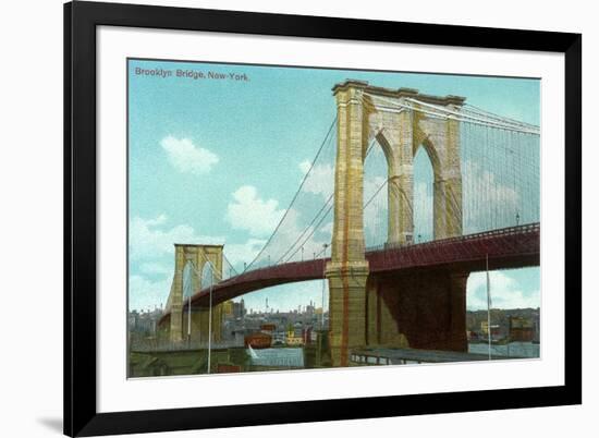 Brooklyn Bridge, New York City-null-Framed Premium Giclee Print