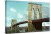 Brooklyn Bridge, New York City-null-Stretched Canvas