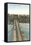 Brooklyn Bridge, New York City-null-Framed Stretched Canvas