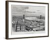 Brooklyn Bridge, New York, from Drawing by Taylor, USA, 19th Century-null-Framed Giclee Print