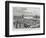 Brooklyn Bridge, New York, from Drawing by Taylor, USA, 19th Century-null-Framed Premium Giclee Print