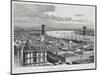 Brooklyn Bridge, New York, from Drawing by Taylor, USA, 19th Century-null-Mounted Premium Giclee Print