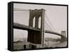 Brooklyn Bridge, New York, N.Y.-null-Framed Stretched Canvas