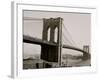 Brooklyn Bridge, New York, N.Y.-null-Framed Photo