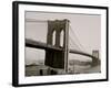 Brooklyn Bridge, New York, N.Y.-null-Framed Photo