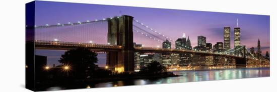 Brooklyn Bridge New York Ny, USA-null-Stretched Canvas