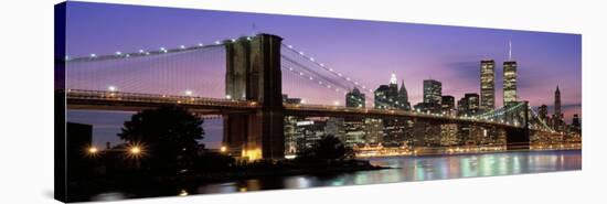 Brooklyn Bridge New York Ny, USA-null-Stretched Canvas