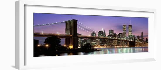 Brooklyn Bridge New York Ny, USA-null-Framed Photographic Print