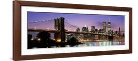 Brooklyn Bridge New York Ny, USA-null-Framed Photographic Print