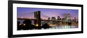 Brooklyn Bridge New York Ny, USA-null-Framed Photographic Print