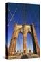 Brooklyn Bridge, New York, United States, Detail-null-Stretched Canvas