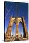 Brooklyn Bridge, New York, United States, Detail-null-Stretched Canvas