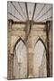 Brooklyn Bridge, New York, United States of America, North America-Amanda Hall-Mounted Premium Photographic Print