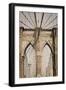 Brooklyn Bridge, New York, United States of America, North America-Amanda Hall-Framed Photographic Print