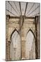 Brooklyn Bridge, New York, United States of America, North America-Amanda Hall-Mounted Photographic Print