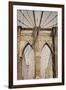 Brooklyn Bridge, New York, United States of America, North America-Amanda Hall-Framed Photographic Print