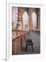 Brooklyn Bridge, New York, United States of America, North America-Amanda Hall-Framed Photographic Print