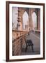 Brooklyn Bridge, New York, United States of America, North America-Amanda Hall-Framed Photographic Print