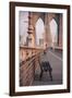 Brooklyn Bridge, New York, United States of America, North America-Amanda Hall-Framed Photographic Print