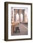 Brooklyn Bridge, New York, United States of America, North America-Amanda Hall-Framed Photographic Print