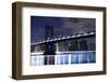 Brooklyn Bridge. New York. United States-Nico Vash-Framed Photographic Print