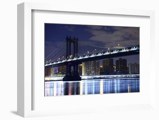 Brooklyn Bridge. New York. United States-Nico Vash-Framed Photographic Print