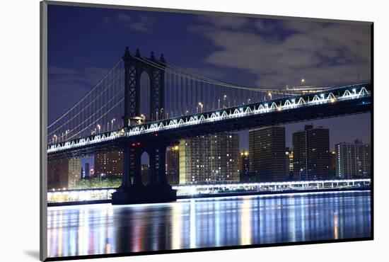 Brooklyn Bridge. New York. United States-Nico Vash-Mounted Photographic Print