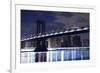 Brooklyn Bridge. New York. United States-Nico Vash-Framed Photographic Print