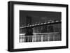 Brooklyn Bridge. New York. United States-Nico Vash-Framed Photographic Print