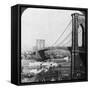 Brooklyn Bridge, New York, USA, Early 20th Century-Underwood & Underwood-Framed Stretched Canvas