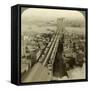 Brooklyn Bridge, New York, USA-Underwood & Underwood-Framed Stretched Canvas