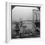 Brooklyn Bridge, New York, USA-null-Framed Photographic Print