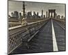 Brooklyn Bridge New York View-null-Mounted Art Print