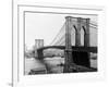 Brooklyn Bridge, New York-null-Framed Premium Photographic Print