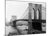 Brooklyn Bridge, New York-null-Mounted Premium Photographic Print