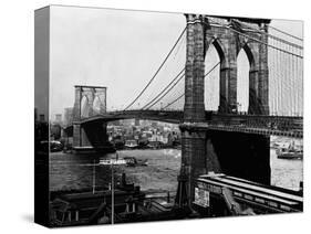 Brooklyn Bridge, New York-null-Stretched Canvas