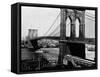 Brooklyn Bridge, New York-null-Framed Stretched Canvas